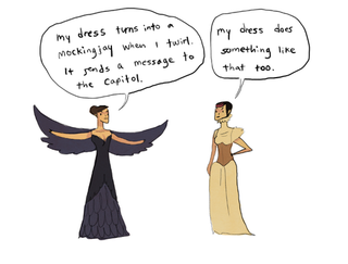 Illustration for article titled Something cute for my fellow THG/Catching Fire fans: